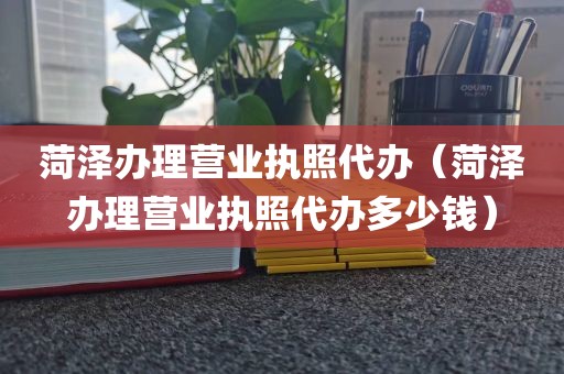 菏泽办理营业执照代办（菏泽办理营业执照代办多少钱）