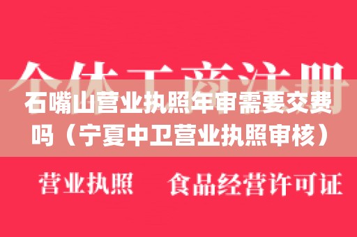 石嘴山营业执照年审需要交费吗（宁夏中卫营业执照审核）