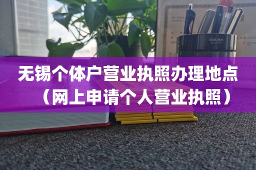 无锡个体户营业执照办理地点（网上申请个人营业执照）