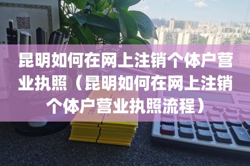 昆明如何在网上注销个体户营业执照（昆明如何在网上注销个体户营业执照流程）