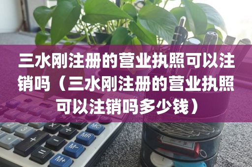 三水刚注册的营业执照可以注销吗（三水刚注册的营业执照可以注销吗多少钱）