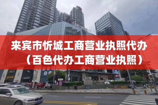 来宾市忻城工商营业执照代办（百色代办工商营业执照）