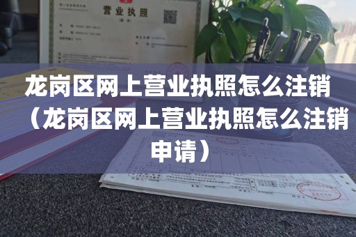 龙岗区网上营业执照怎么注销(龙岗区网上营业执照怎么注销申请)