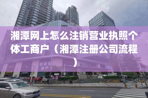 湘潭网上怎么注销营业执照个体工商户（湘潭注册公司流程）