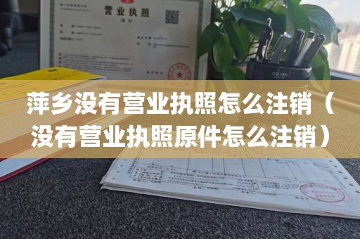 萍乡没有营业执照怎么注销（没有营业执照原件怎么注销）