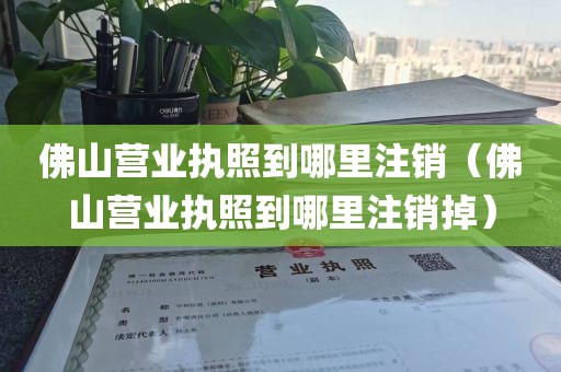 佛山营业执照到哪里注销（佛山营业执照到哪里注销掉）
