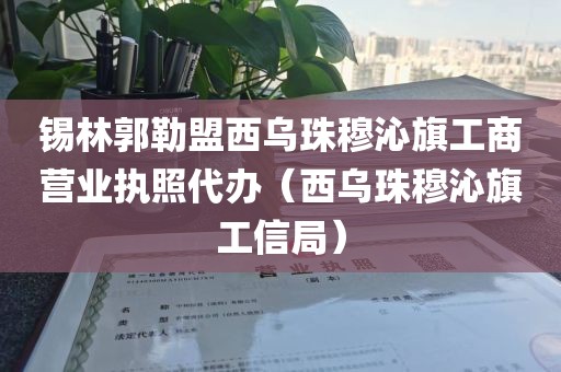 锡林郭勒盟西乌珠穆沁旗工商营业执照代办（西乌珠穆沁旗工信局）