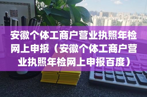 安徽个体工商户营业执照年检网上申报（安徽个体工商户营业执照年检网上申报百度）
