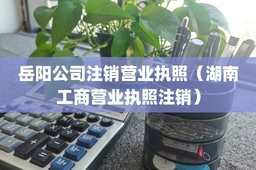 岳阳公司注销营业执照（湖南工商营业执照注销）