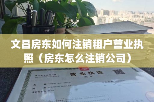 文昌房东如何注销租户营业执照（房东怎么注销公司）