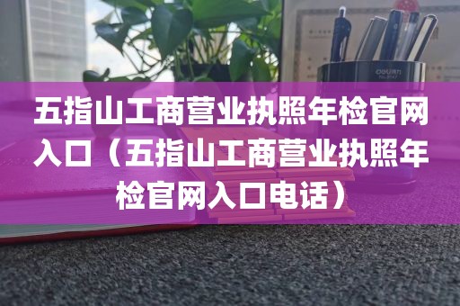 五指山工商营业执照年检官网入口（五指山工商营业执照年检官网入口电话）