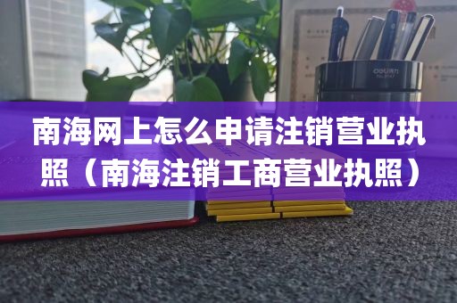 南海网上怎么申请注销营业执照（南海注销工商营业执照）