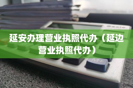 延安办理营业执照代办（延边营业执照代办）