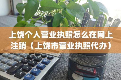 上饶个人营业执照怎么在网上注销（上饶市营业执照代办）