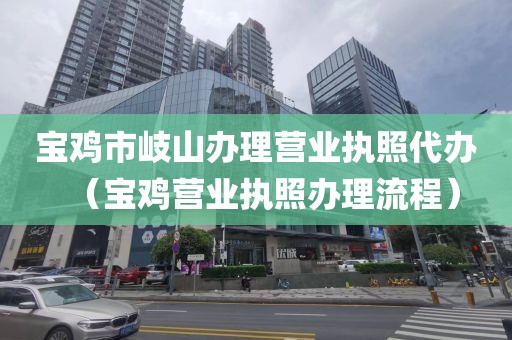 宝鸡市岐山办理营业执照代办（宝鸡营业执照办理流程）