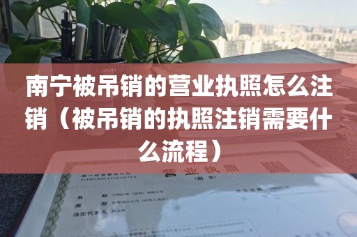 南宁被吊销的营业执照怎么注销(被吊销的执照注销需要什么流程)
