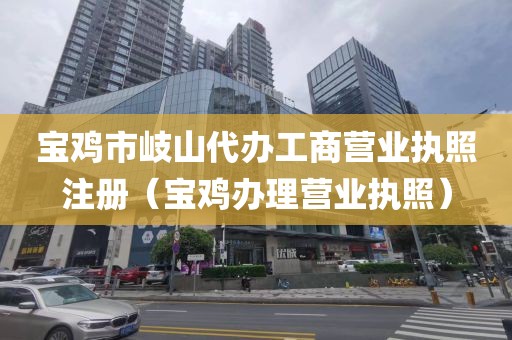 宝鸡市岐山代办工商营业执照注册（宝鸡办理营业执照）