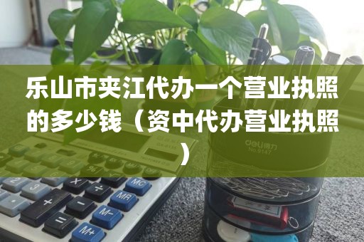乐山市夹江代办一个营业执照的多少钱（资中代办营业执照）